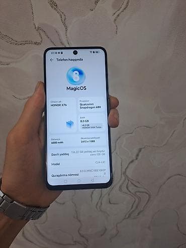 iphone 13 pro max 256: Honor X7b, 128 GB, Düyməli, Sensor, Barmaq izi — 3