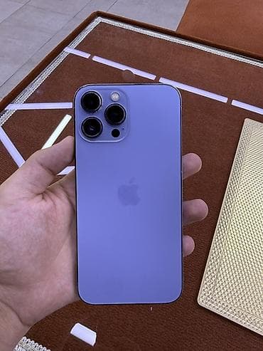 Техника и электроника: IPhone 13 Pro Max, 128 ГБ, Deep Purple — 1