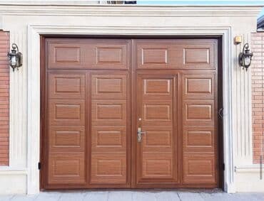 Yeni Metal Qaraj darvazası, Yana açılan, Kredit var, Pulsuz quraşdırma, Pulsuz çatdırılma