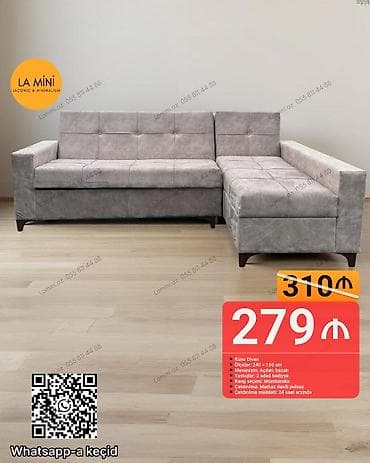 Künc divan, Açılan, Bazalı, Şəhərdaxili pulsuz çatdırılma