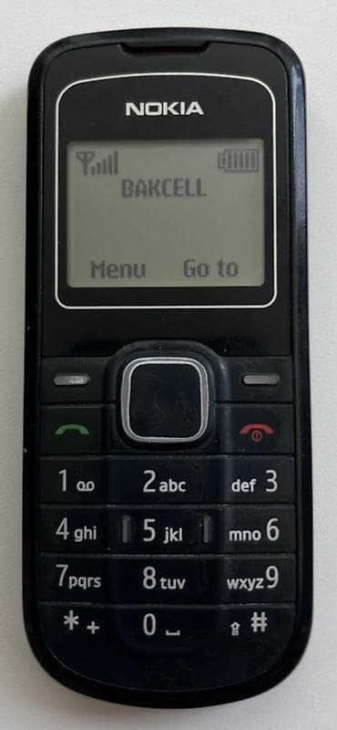 nokia arte 8800: Nokia rəng - Qara, Düyməli — 1