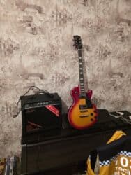 fly iq4516 tornado slim octa: Salam, Kaysen Les Paul elektro gitarasıdır. Üstündə Florida TG-25 — 4