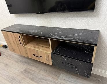 İşlənmiş, Düz TV altlığı, Polkalı, Laminat lalafo.az -da İşlənmiş, Düz TV altlığı, Polkalı, Laminat