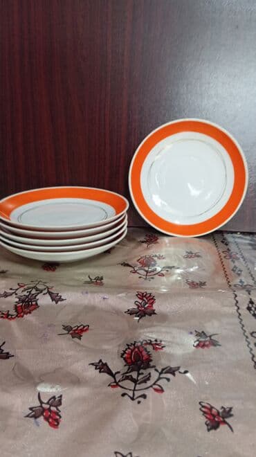 əşya alıram: Nəlbəkilər, rəng - Ağ, Farfor — 7