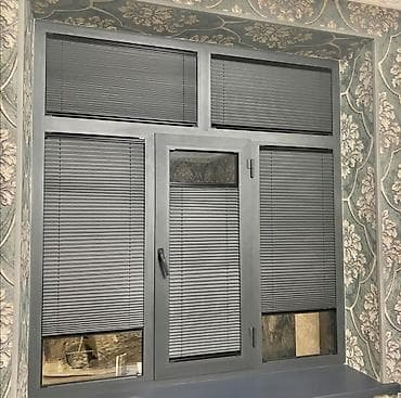 Plisse jalüz pəncərə sistemi - Növ: Plisse (qatlanan) jalüz - Tətbiq — 1