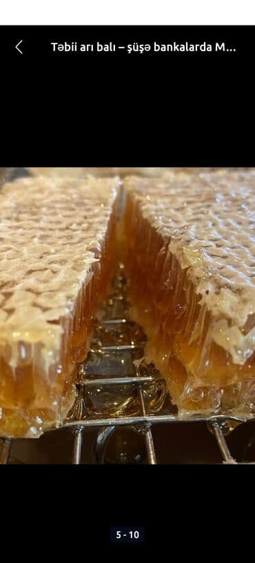 bakida metalin qiymeti: Məhsul: Təbii dağ balı - Şüşə bankalarda saf, süzsüz arı balı - Arı — 2