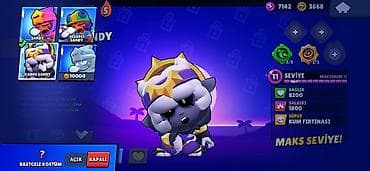 Brawl Stars hesabı – yüksək kuboklu və nadir məzmunlu - Ümumi kubok — 7