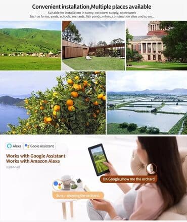 kamera video: 🆕Tuya 4G solar kamera 1080 Full HD 👉Kamera Tuya ağıllı ev programl ilə — 6