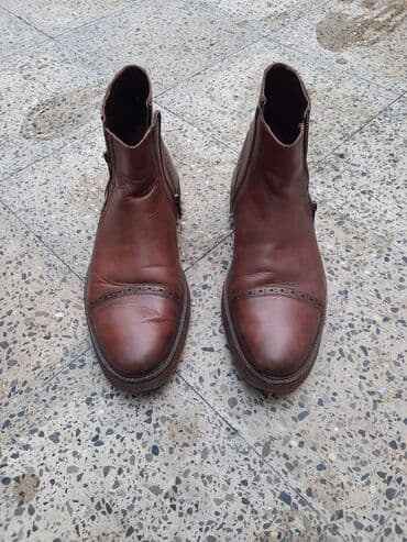 yarı botinkalar: GREYDER kişi ayaqqabısı – dəridən qışlıq/yarımboğaz model salam — 10