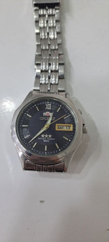 brilyant qaşlı uzuk: Qol saatı, Orient, rəng - Gümüşü — 1