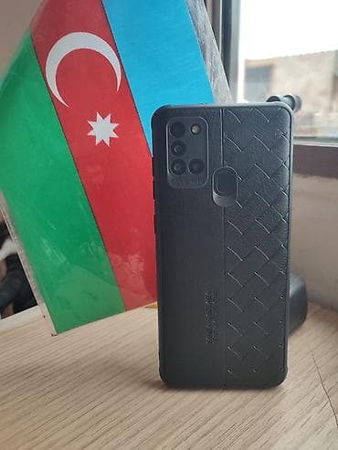 500 manat telefonlar: Samsung Galaxy A21S, 64 GB, rəng - Göy, Sensor, Barmaq izi, İki sim kartlı — 3