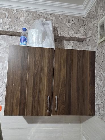 Mətbəx üçün asma şkaf Eni 80 sm Uzunluğu 60 sm - Material