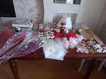 Hazır biznes: Xonça ləvazimatları. Toy, nişan, xına Topdan qiymətə alınıb — 1