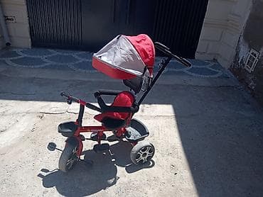 Uşaq üçtəkərli velosipedi – valideyn idarəetməsi ilə - Rəng