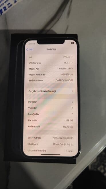 Техника для кухни: IPhone 12 Pro, 128 ГБ, Серебристый, Face ID — 2