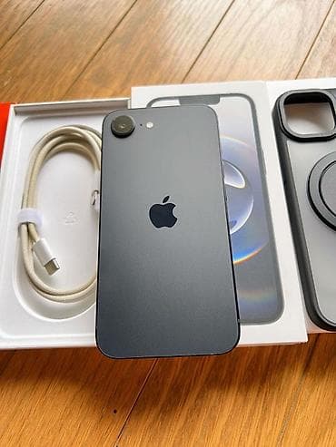 azercell 30 gb 20 azn: IPhone 16e, 128 GB, Black Titanium, Barmaq izi — 1