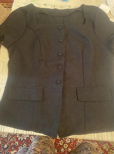 usta geyimi: TAM TEZE,!!Geymeyib!!!!Qadın qısa qollu jaket – SHEIN, ölçü L - Rəng — 1