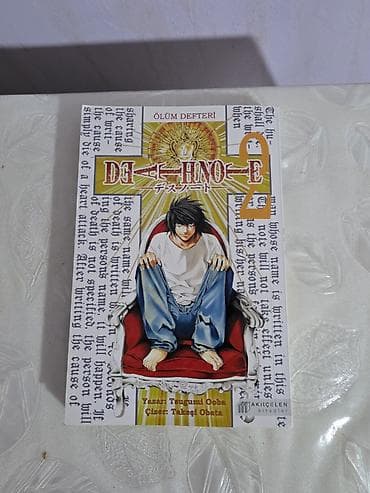ask seti: Death Note (Ölüm Dəftəri) manga – 1, 2 və 3-cü cildlər - Nəşriyyat — 3