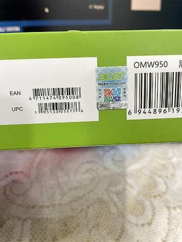 Аудиотехника: Acer OMW950 simli oyun siçanı Xüsusiyyətlər: - Model: OMW950 - — 4