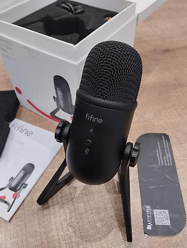 FIFINE K678 USB Studiya Mikrofonu Mikrofon çox az müddət istifadə — 2