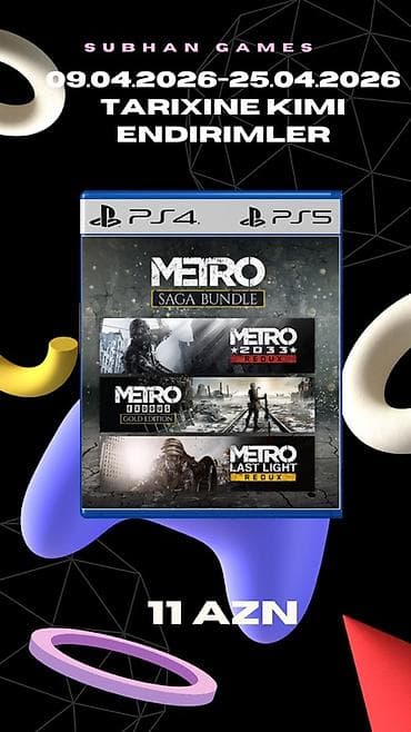 playstation 5: PS4 və PS5 oyunları üzrə endirim kampaniyası Tarix: 09.04.2026 – — 8