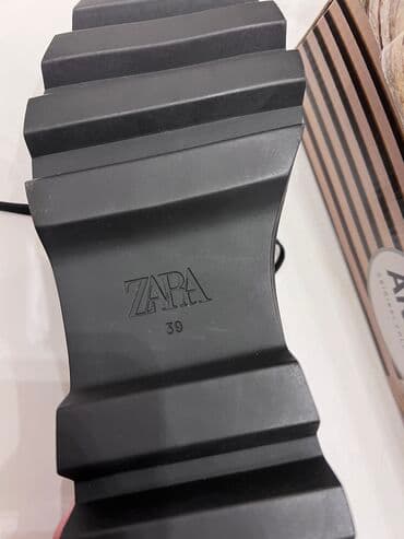 школьные туфли: Туфли, Размер: 39, цвет - Черный, Новый — 3