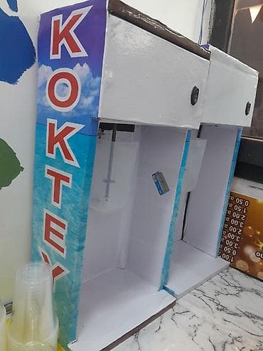 Digər biznes avadanlığı: Kokteyl aparatı iki ədəd poçevnik başlıqlı
Kakteyl aparatı — 2