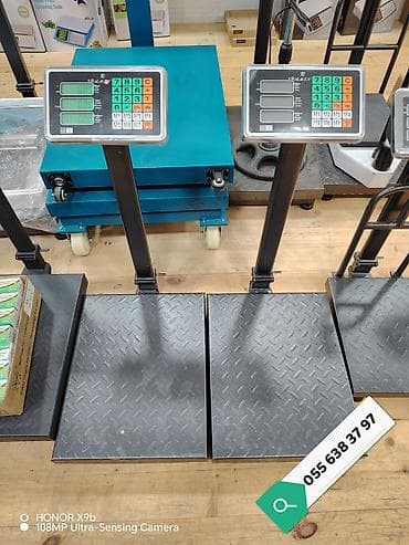 Sənaye elektron tərəzi sistemi - Güclü metal platforma: sürüşməyə