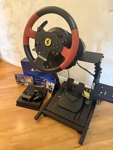 ps3 ps4: PlayStation 4 oyun seti + yarış simulyatoru komplekti - PS4 konsolu — 2