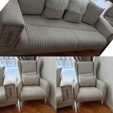 Divan kreslo. 880 azn. Yeni kimidi. Acilir bazalidir. Baha alinib — 1