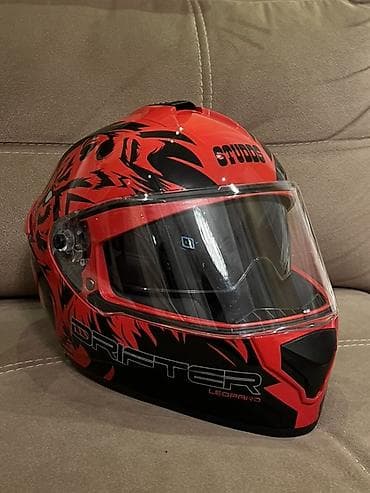 kask qiyməti: Məhsul: Studds Drifter “Leopard” tam üzlü motosiklet dəbilqəsi — 1