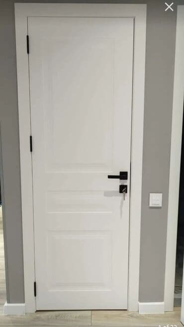 Otaq qapıları: Qonaq otağı üçün Yeni Otaq qapısı 90x205 sm Naliçnik ilə, Zəmanətli, Ödənişli quraşdırma, Pulsuz çatdırılma — 12