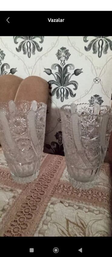 Vaza dəsti, Xrustal