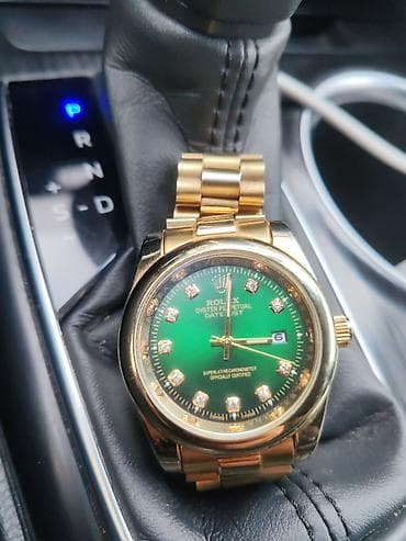 Çantalar: İşlənmiş, Qol saatı, Rolex, rəng - Qızılı — 2