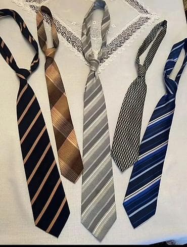 Corab və alt paltarı: Kişi qalstukları dəsti satılır.Ən ucuzu 5manat. - Müxtəlif rəng və — 6