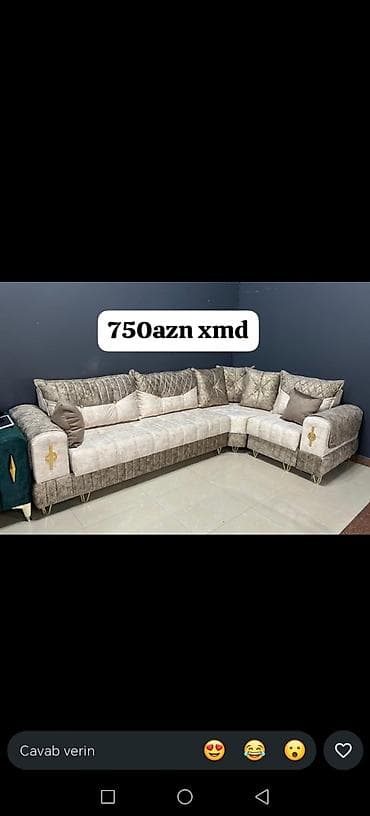 bal: Məhsul: Künc divan dəsti – “Piramida Künc” - Müasir dizaynlı — 5