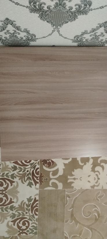 Kvadrat masa, Transformer, Təkərsiz, Teksturalı laminat, Zəmanətsiz
