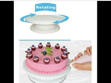 dini tort sekilleri: Tort bezemek üçün fırlanan tort qabı — 2