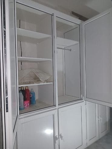 qapilar demir: PVC qapı və quraşdırma dolabları - Material: ağ PVC/profil (AVRO pen — 2