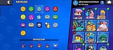 bil: Brawl Stars hesabı – inkişaf etmiş profil - Trophy sayısı: 45,464 - — 7