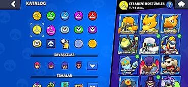 kostuyum: Brawl Stars hesab 65azn 100% verilir kupa 59k — 3
