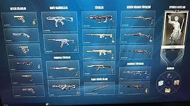 VALORANT hesabı – zəngin skin kolleksiyası Məzmun: - Geniş silah