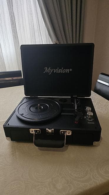 mp3 диск: Myvision portativ vinil pleyer - Çamadan tipli dizayn: qapaqlı — 5