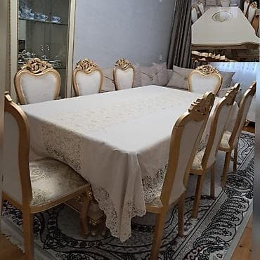 Qonaq otağı üçün, 8 stul lalafo.az -da Qonaq otağı üçün, 8 stul