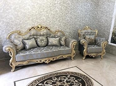 can əti: Yeni, Divan, 2 kreslo, Bazalı, Açılmayan — 2