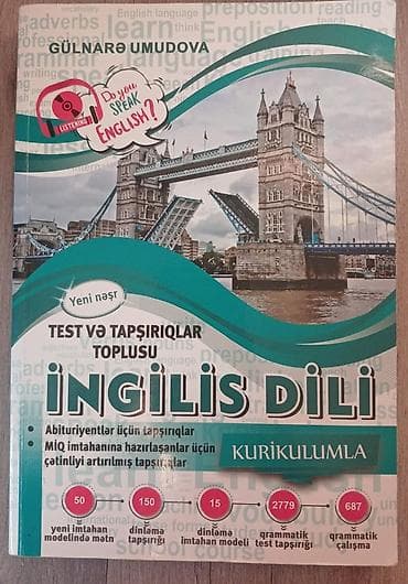 İngilis dili Testlər 6-cı sinif, Gülnarə Ümüdova, DİM, 2-ci hissə, 2023 il — 1