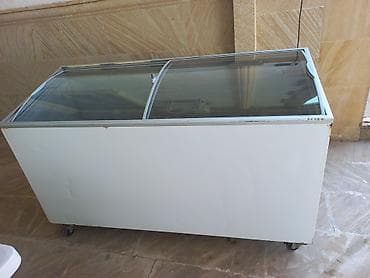 Ticarət vitrin dondurucu (şüşə sürgülü qapaqlı) tam işlək — 4