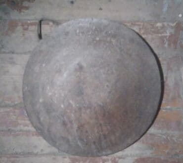 berlinger haus tava: Dəmir sac tava – ənənəvi ocaq/sobada bişirmə üçün - Material: qalın — 1