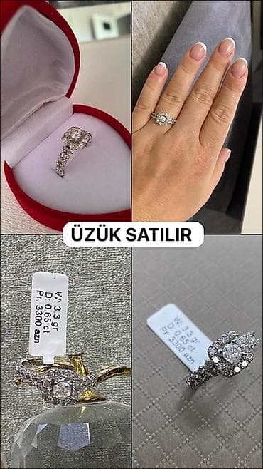 Nişan, Üzük, Ağ qızıl, Brilyant, 0.51-1.00 Karat lalafo.az -da Nişan, Üzük, Ağ qızıl, Brilyant, 0.51-1.00 Karat