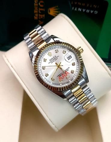 Rolex Datejust üslubunda lüks qol saatları - Korpus və qolbaq: qızılı — 3